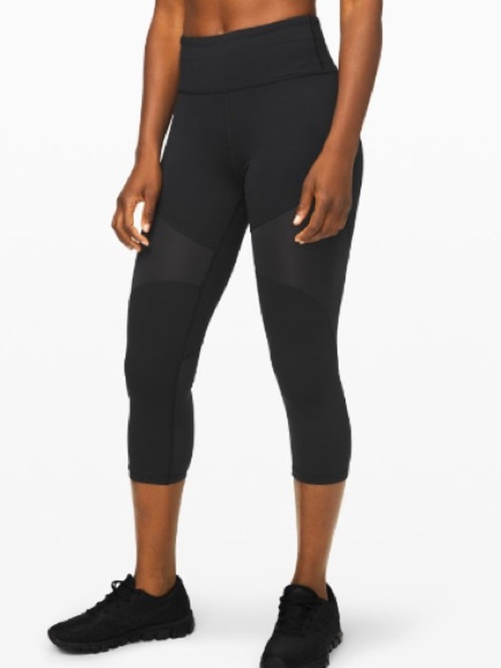 lululemon Hot Pursuit High Rise Crop 21” - Size 6